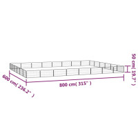 Produktbild för Hundbur 28 paneler svart 100x50 cm pulverlackerat stål