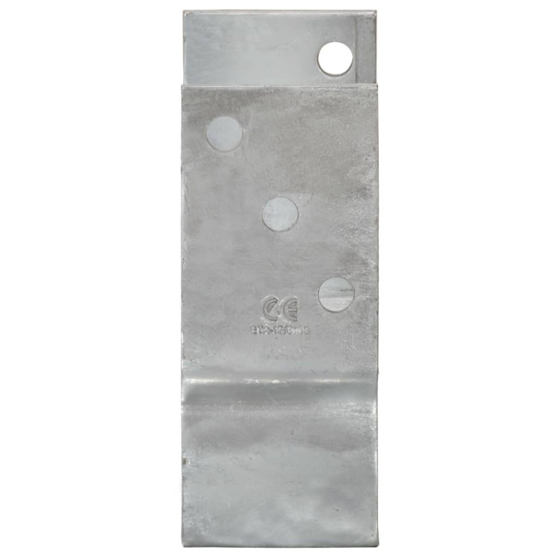 Produktbild för Jordankare 6 st silver 14x6x15 cm galvaniserat stål