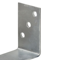 Produktbild för Jordankare 6 st silver 8x6x30 cm galvaniserat stål