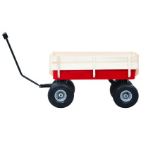 Produktbild för Dragvagn 150 kg röd