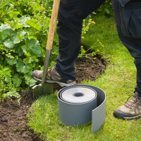 Produktbild för Nature Rabattkant 0,075x10 m grå