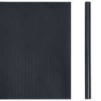 Produktbild för Insynsskydd för trädgården PVC 35x0,19 m matt mörkgrå