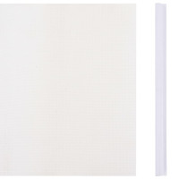 Produktbild för Insynsskydd för trädgården PVC 70x0,19 m vit