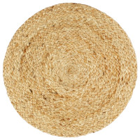 Produktbild för Bordstabletter 4 st naturlig 38 cm rund jute