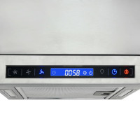 Miniatyr av produktbild för Köksfläkt med LCD för köksö 756 m³/tim LED