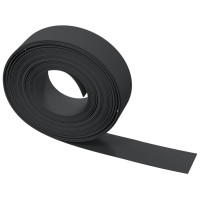 Produktbild för Rabattkant svart 2 st 10 m 15 cm polyeten
