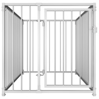 Produktbild för Hundgård för utomhusbruk 100x200x100 cm