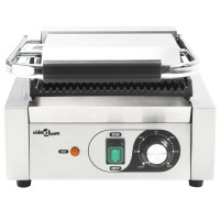 Produktbild för Paninigrill rostfritt stål 1800 W 31x30,5x20 cm