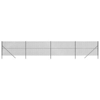 Produktbild för Gunnebostängsel antracit 1,8x10 m