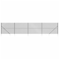 Produktbild för Gunnebostängsel med markspett antracit 2,2x10 m