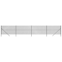 Produktbild för Gunnebostängsel antracit 2,2x10 m