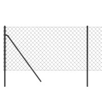 Produktbild för Gunnebostängsel antracit 1,1x10 m