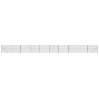 Produktbild för Gunnebostängsel med markspett antracit 1,8x25 m