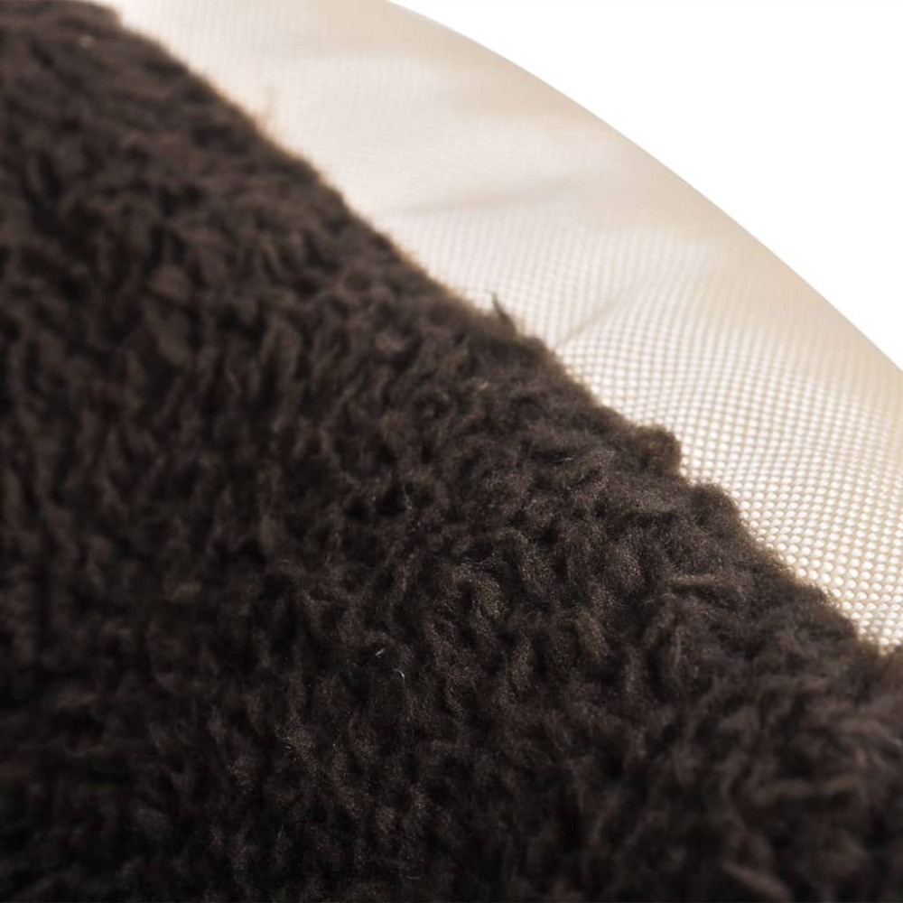 Produktbild för Hundbädd beige och brun XXL