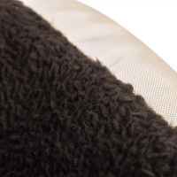 Produktbild för Hundbädd beige och brun XXL