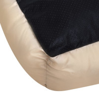 Produktbild för Hundbädd beige och brun XXL