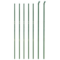 Produktbild för Stängsel med markspett grön 2x10 m