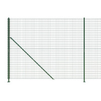 Produktbild för Stängsel med stolpsko grön 2,2x25 m