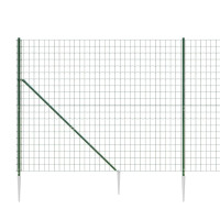 Produktbild för Stängsel med markspett grön 1,8x10 m