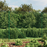 Produktbild för Stängsel med markspett grön 2,2x10 m