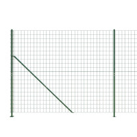 Produktbild för Stängsel med stolpsko grön 2,2x25 m