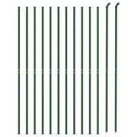Miniatyr av produktbild för Stängsel med stolpsko grön 0,8x25 m