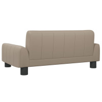 Produktbild för Hundbädd cappuccino 70x45x30 cm konstläder