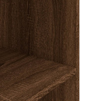 Miniatyr av produktbild för Akvariebänk brun ek 60x30x60 cm konstruerat trä