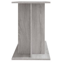 Miniatyr av produktbild för Akvariebänk grå sonoma 100x40x60 cm konstruerat trä
