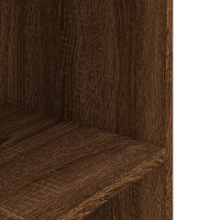 Miniatyr av produktbild för Akvariebänk brun ek 80x35x60 cm konstruerat trä