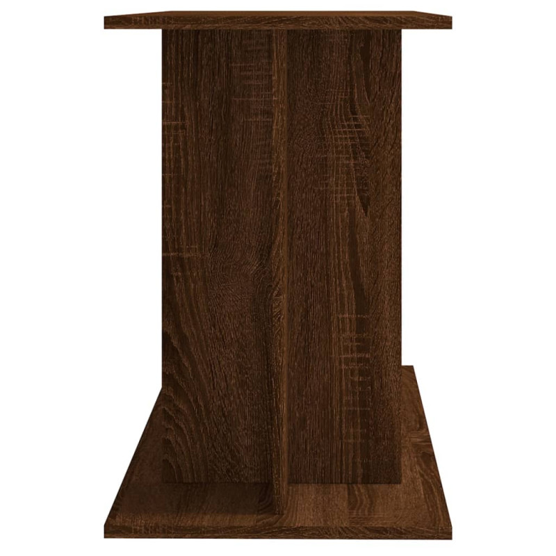 Produktbild för Akvariebänk brun ek 100x40x60 cm konstruerat trä