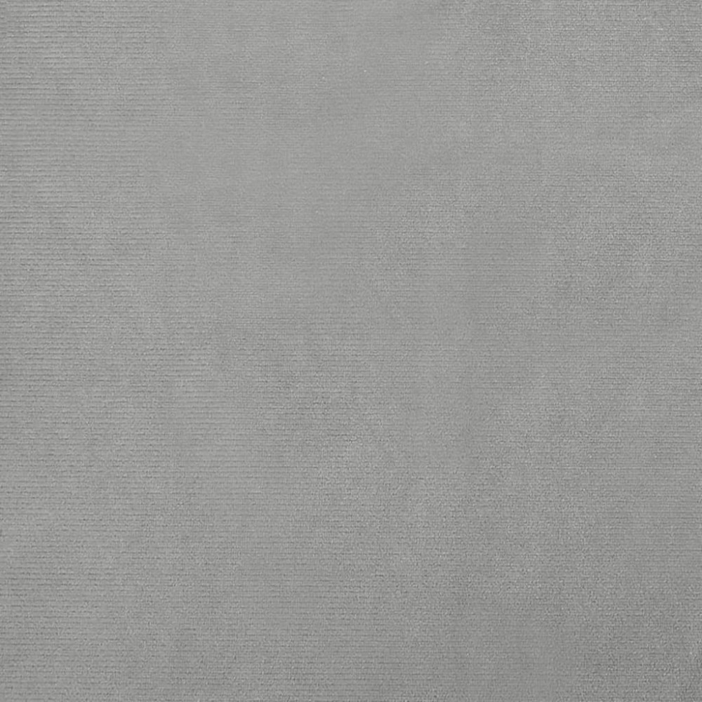 Produktbild för Hundbädd ljusgrå 70x40x24 cm sammet
