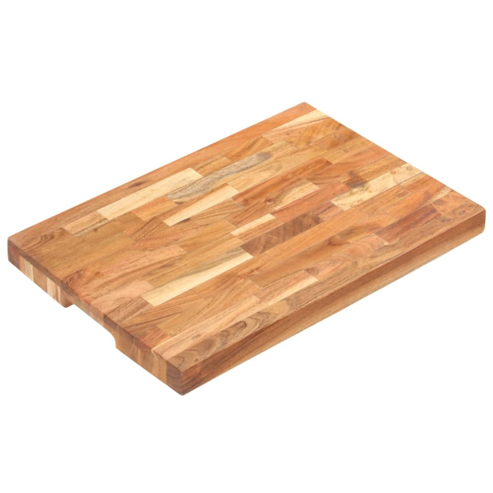 Produktbild för Skärbräda 50x35x4 cm massivt akaciaträ