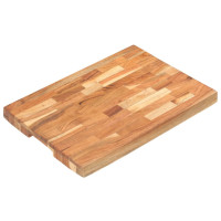 Produktbild för Skärbräda 50x35x4 cm massivt akaciaträ