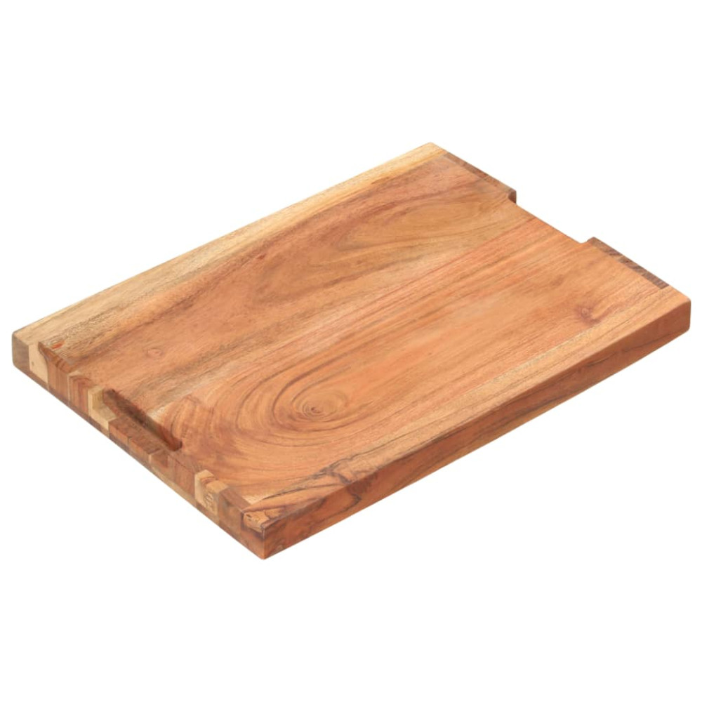 Produktbild för Skärbräda 50x35x4 cm massivt akaciaträ