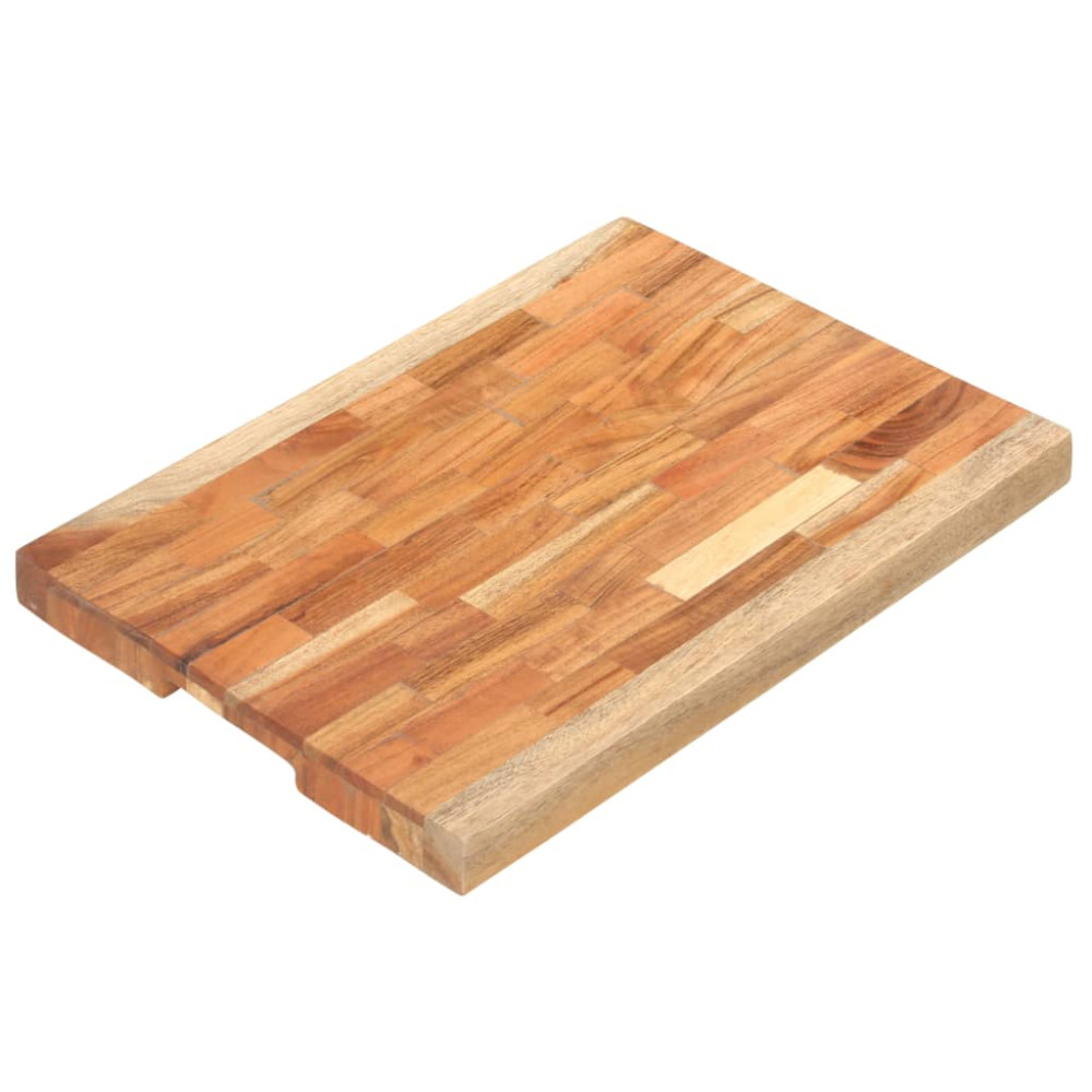 Produktbild för Skärbräda 50x35x4 cm massivt akaciaträ