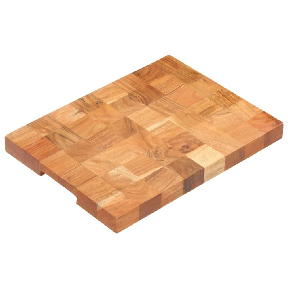 Produktbild för Skärbräda 40x30x3,8 cm massivt akaciaträ