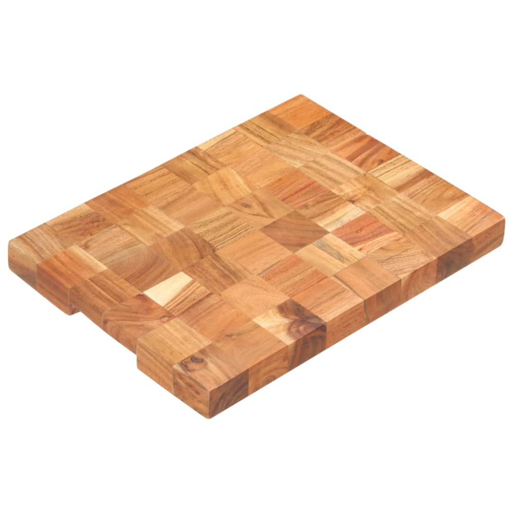 Produktbild för Skärbräda 40x30x3,8 cm massivt akaciaträ