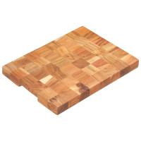 Produktbild för Skärbräda 40x30x3,8 cm massivt akaciaträ