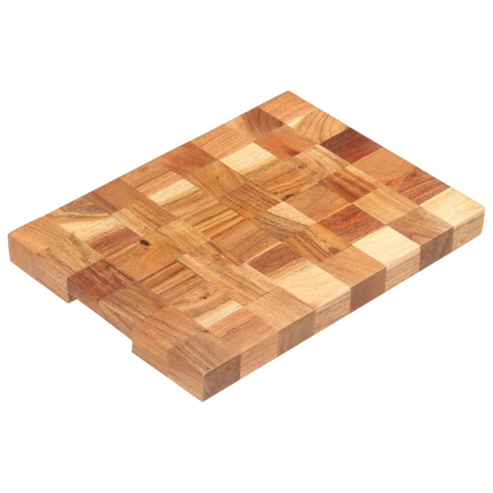 Produktbild för Skärbräda 40x30x3,8 cm massivt akaciaträ