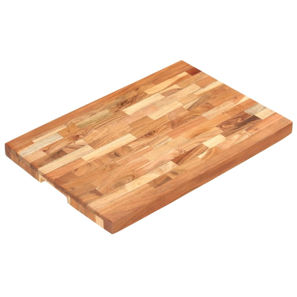 Produktbild för Skärbräda 60x40x4 cm massivt akaciaträ