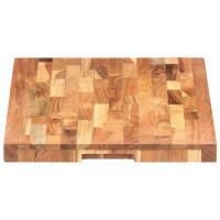 Produktbild för Skärbräda 60x40x4 cm massivt akaciaträ