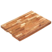 Produktbild för Skärbräda 60x40x4 cm massivt akaciaträ