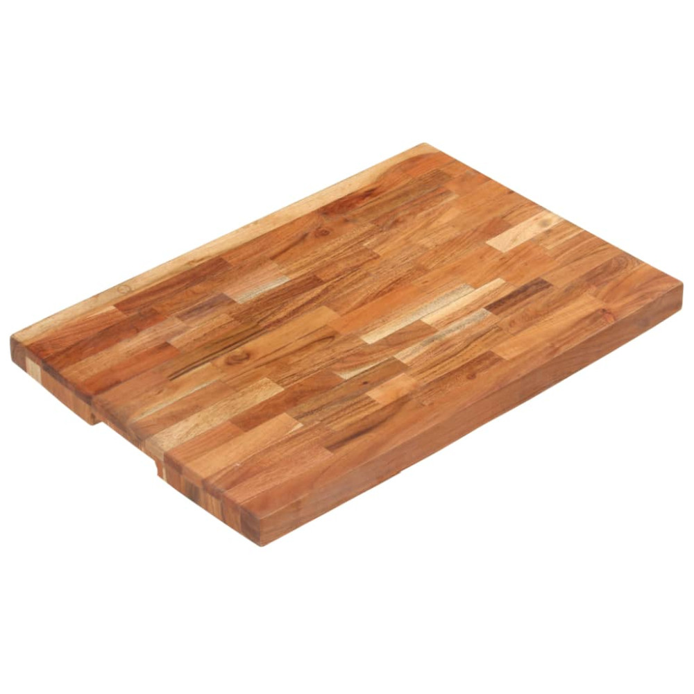 Produktbild för Skärbräda 60x40x4 cm massivt akaciaträ