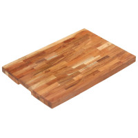 Produktbild för Skärbräda 60x40x4 cm massivt akaciaträ