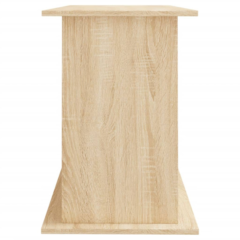 Produktbild för Akvariebänk sonoma-ek 121x41x58 cm konstruerat trä