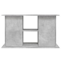 Miniatyr av produktbild för Akvariebänk betonggrå 101x41x58 cm konstruerat trä