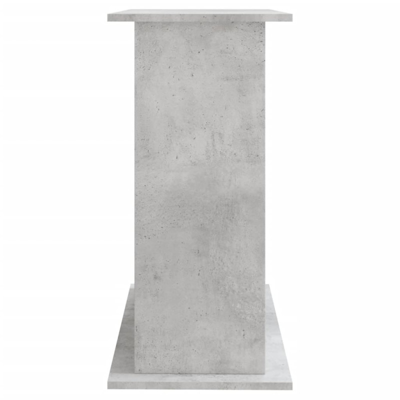 Produktbild för Akvariebänk betonggrå 81x36x73 cm konstruerat trä
