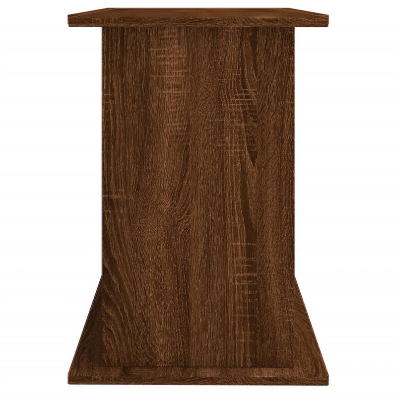 Produktbild för Akvariebänk brun ek 121x41x58 cm konstruerat trä