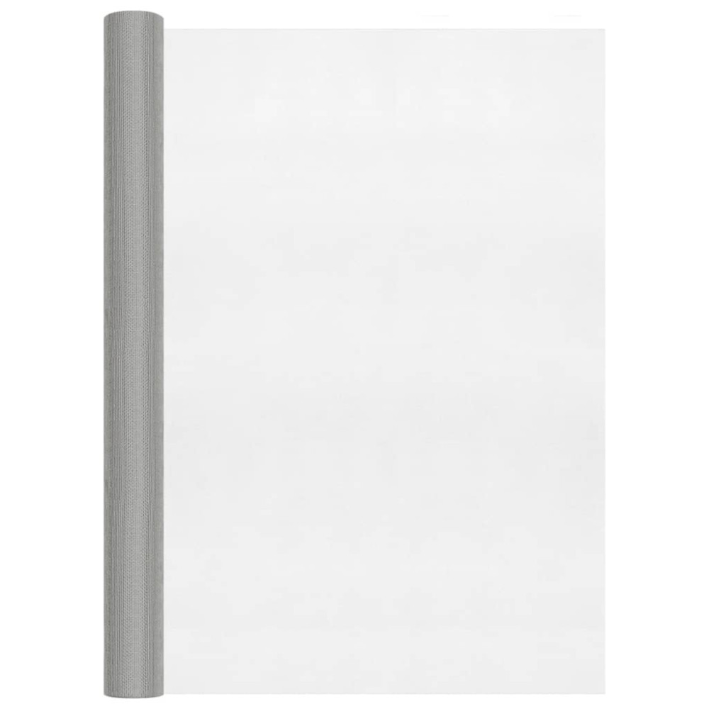 Produktbild för Insektsnät rostfritt stål 80x2000 cm silver